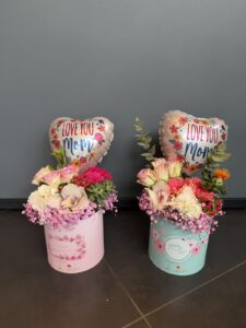 Happy Mother’s Day – Σύνθεση με Μπαλόνι Καρδιά
